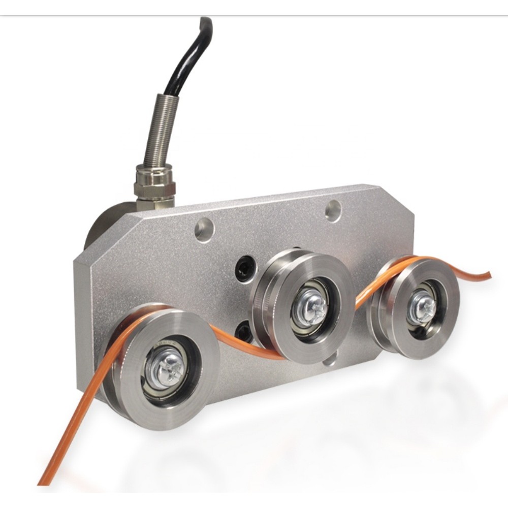 Hot Selling Wire Rope Tension Sensor Cable Crane Three Pulley Load Cell ...