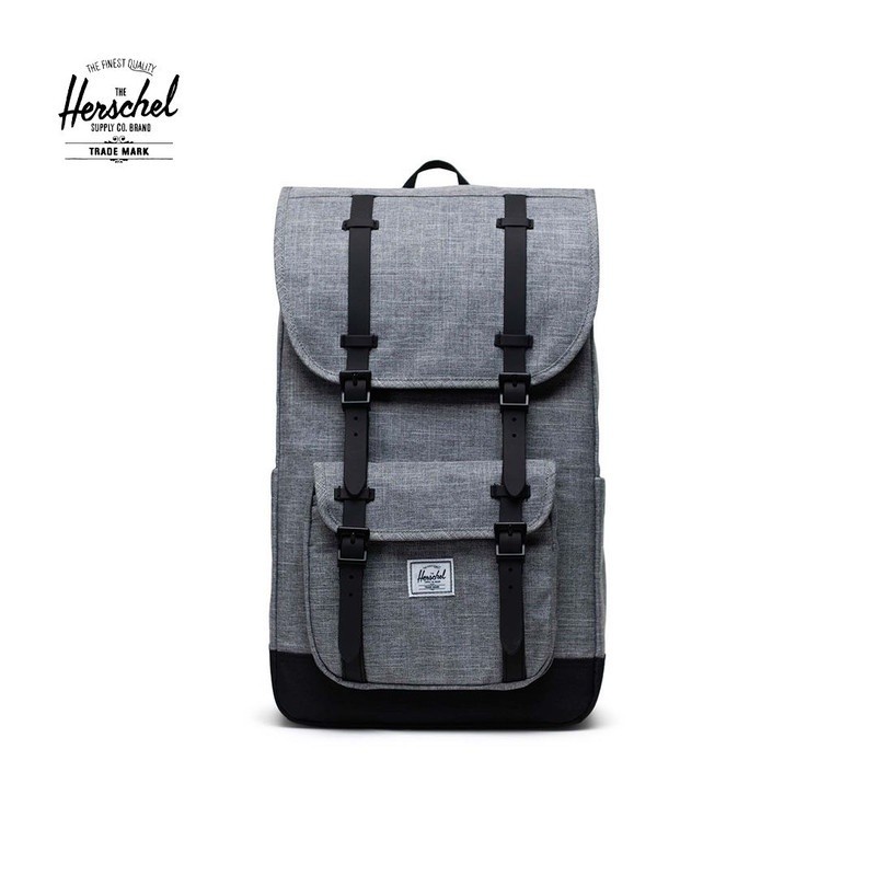 Herschel Little America Backpack Raven Crosshatch Us 30L Shopee Philippines