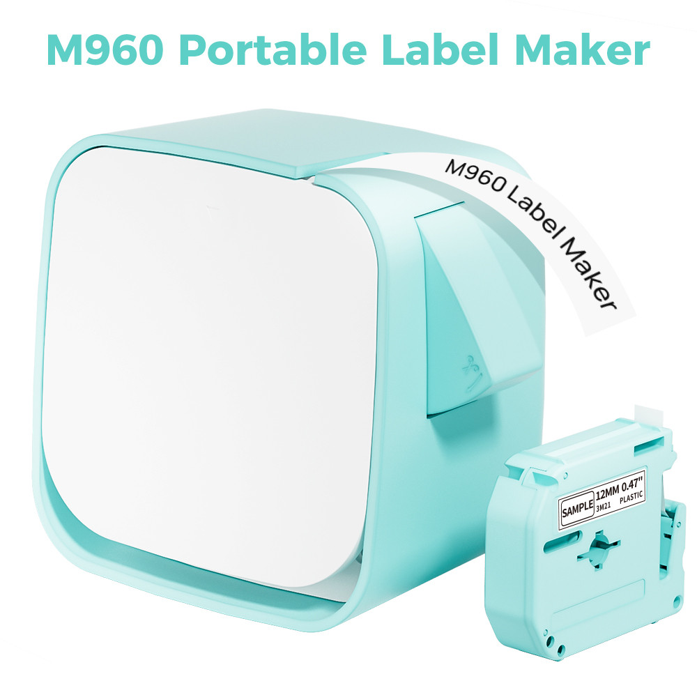 유Vixic M960 Portable Handheld Label Printer Smartphone Labeler for Home ...
