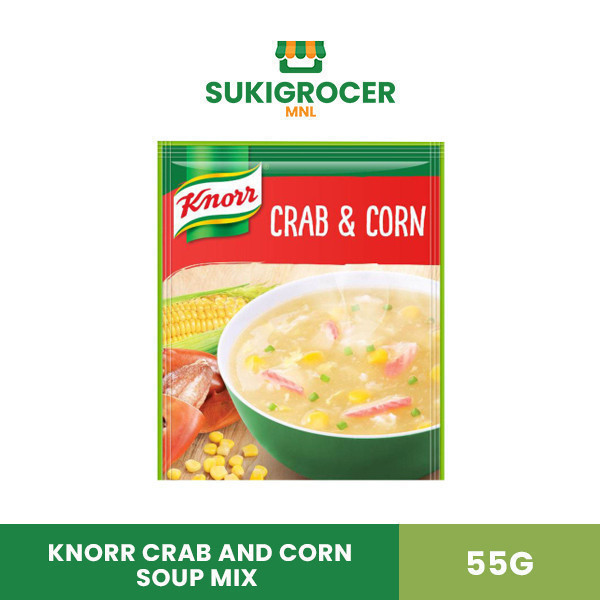 Knorr Crab And Corn Soup Mix 55G | Shopee Philippines