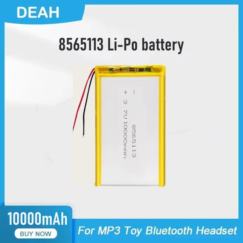 Battery Li Ion 3 7 V 3.7V 10000mAh 37Wh Rechargeable Li Battery 156870 ...