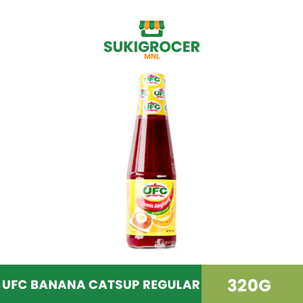 UFC Banana Catsup Regular 320G | Shopee Philippines