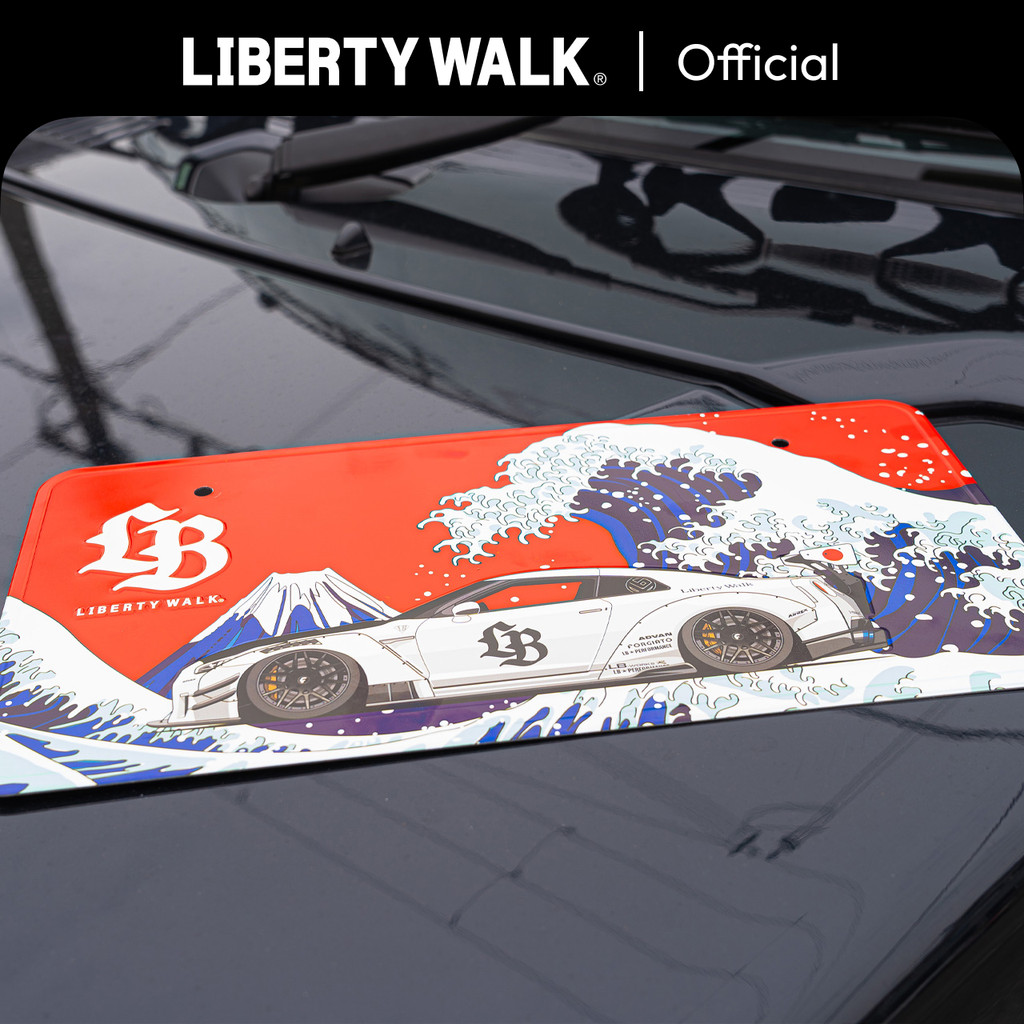 Liberty Walk LBWK GTR Wave Metal Sign – JDM Wall Decor for Garage, Room ...
