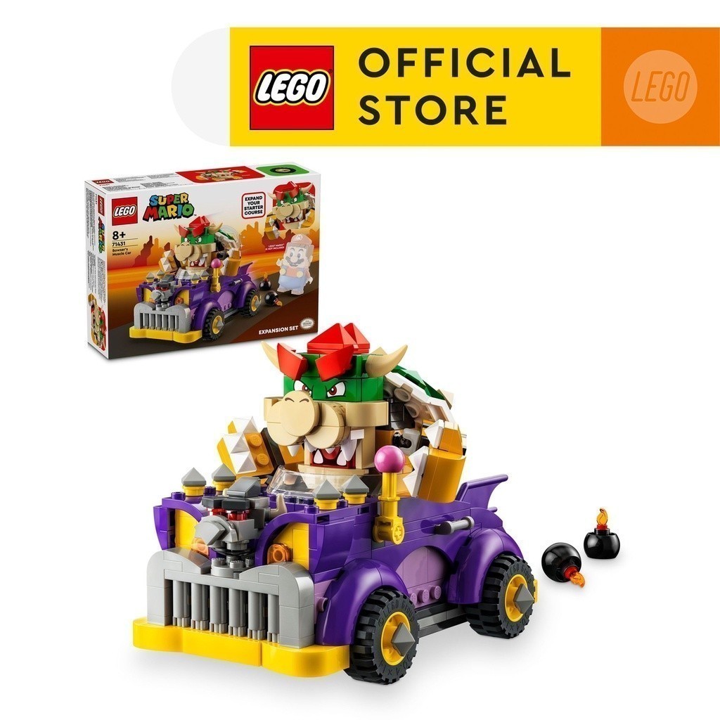 LEGO Super Mario 71431 Bowser's Muscle Car Expansion Set (458