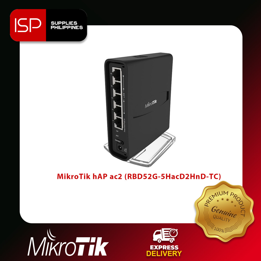 MikroTik hAP ac2 (RBD52G-5HacD2HnD-TC) - hAP AC2 - Bandwidth Manager ...