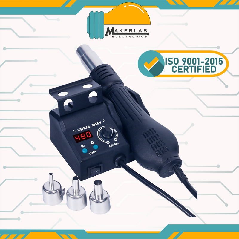 YIHUA 8858 V Hot Air BGA Rework Station Hot Air Soldering Station Heat