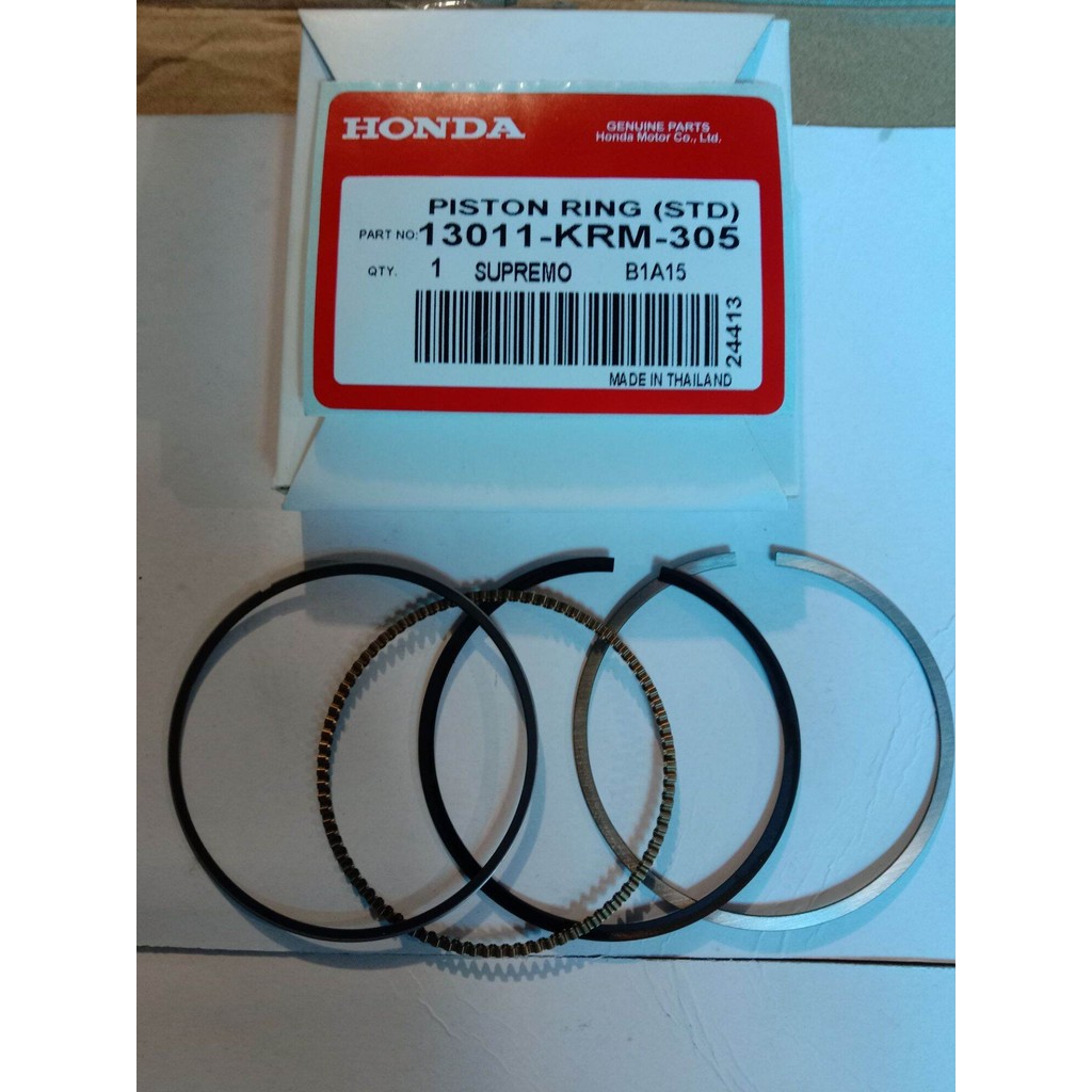 Honda genuine piston ring set standard for(tmx supremo 5pc)made in