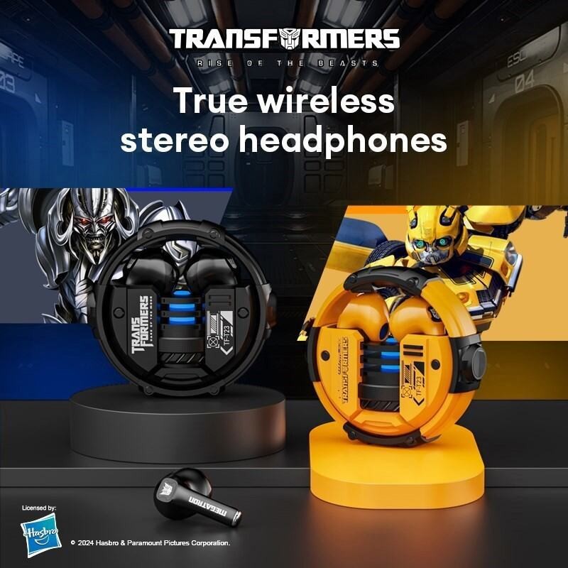 Choice TRANSFORMERS TFT23 Wireless Gaming Earphones Bluetooth 5.4 Long