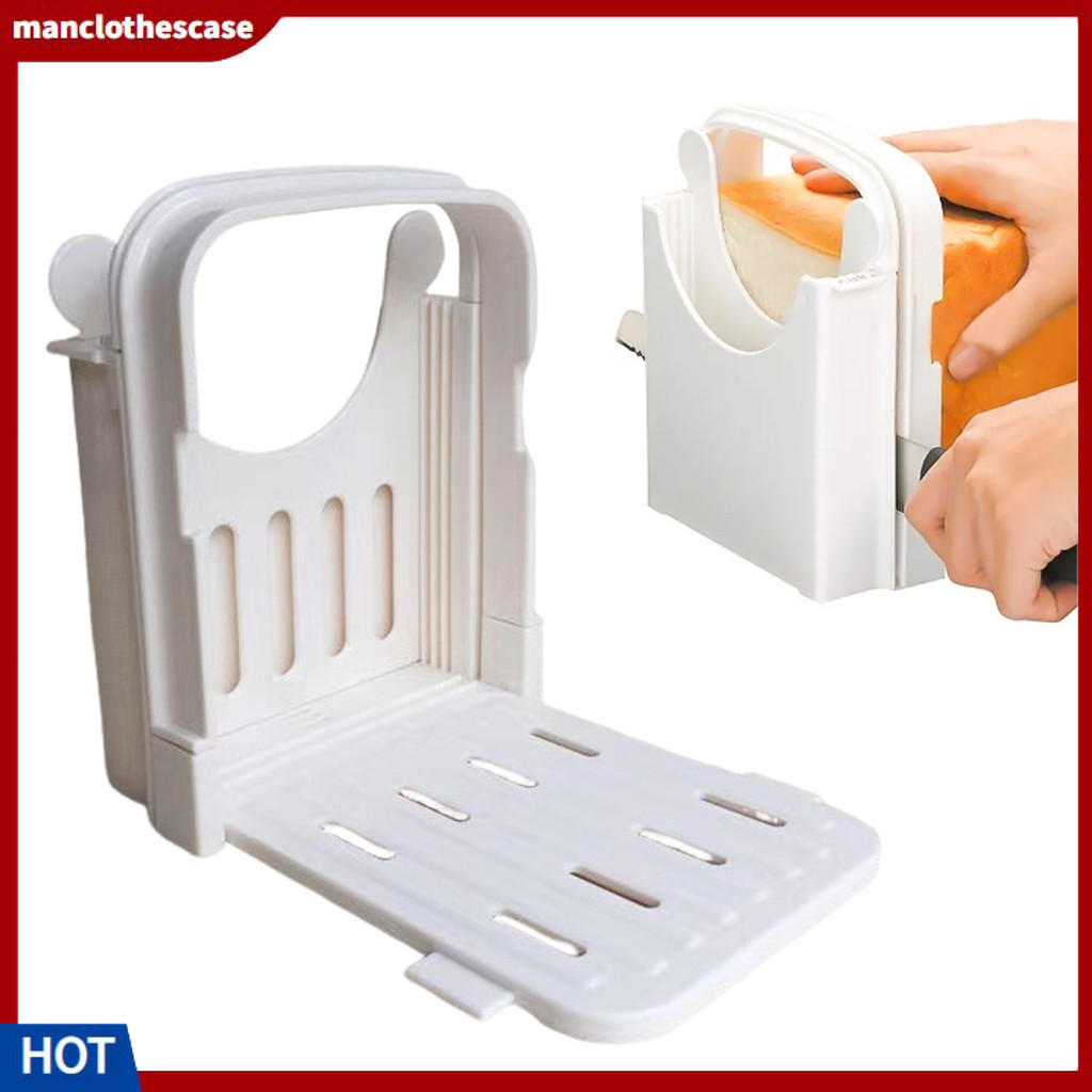 {doverywell} Cake Cutting Tool Homemade Bread Slicer Foldable Bread
