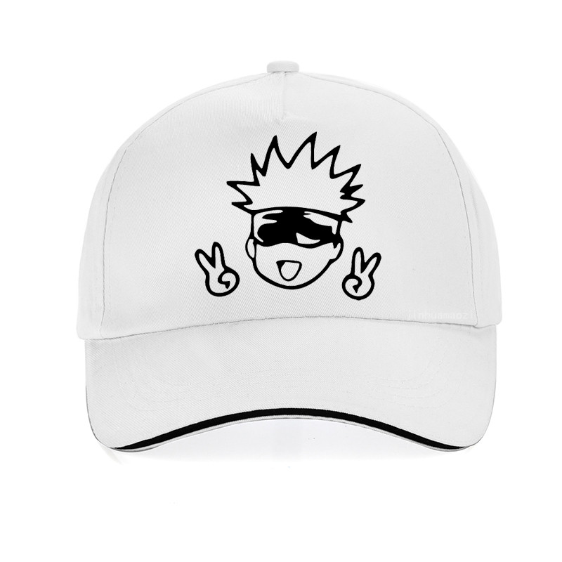 Manga Japanese Anime Jujutsu Kaisen hat Men Funny gojo satoru Baseball ...