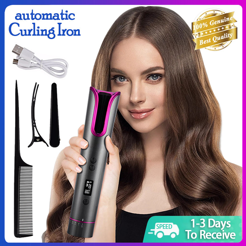 Auto Rotate Hair Curler Ceramic Curling Iron LongLasting Hair Styling