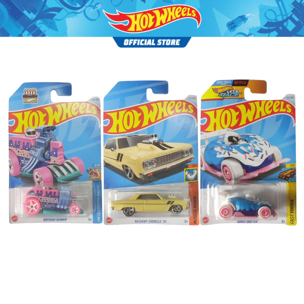 Hot Wheels The Beatles Kool Kombi Die-Cast Car - 1:64 Scale Blue Volkswagen Van Toy Vehicle