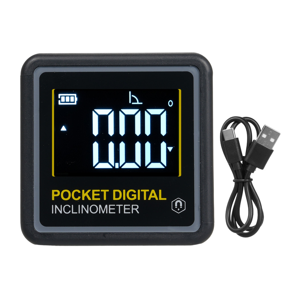 Meter Ruler Angle X Digital Slope Inclinometer 90° 4 Protractor ...