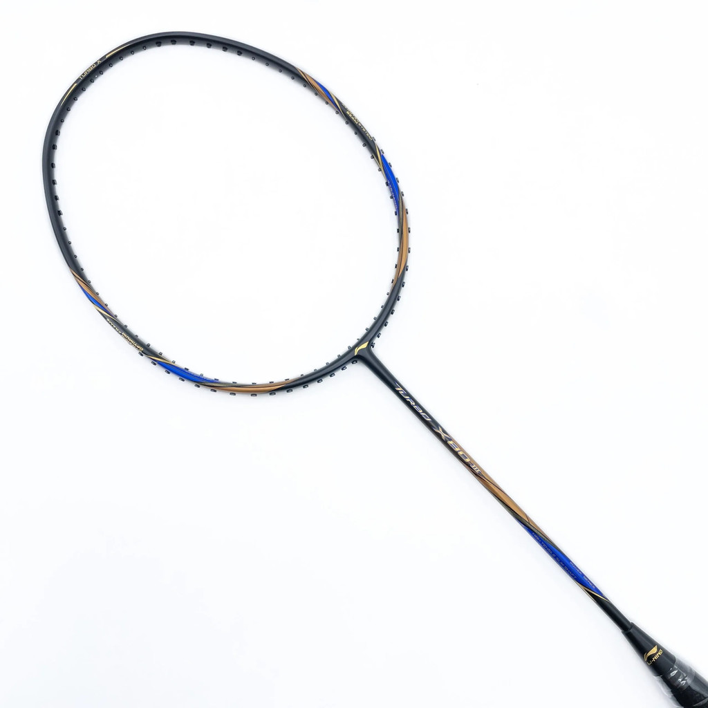 LiNing Badminton Turbo X 80 III Badminton Racquets Black Gold AYPR 140