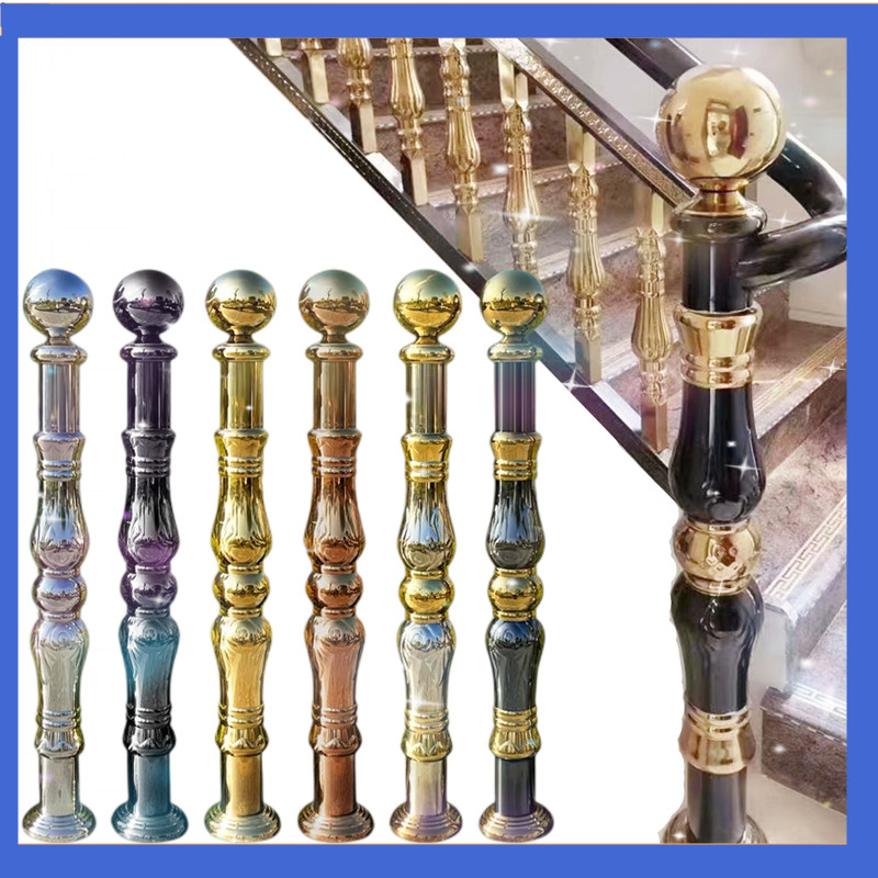 304 stainless steel starting column stair column handrail stair balcony ...