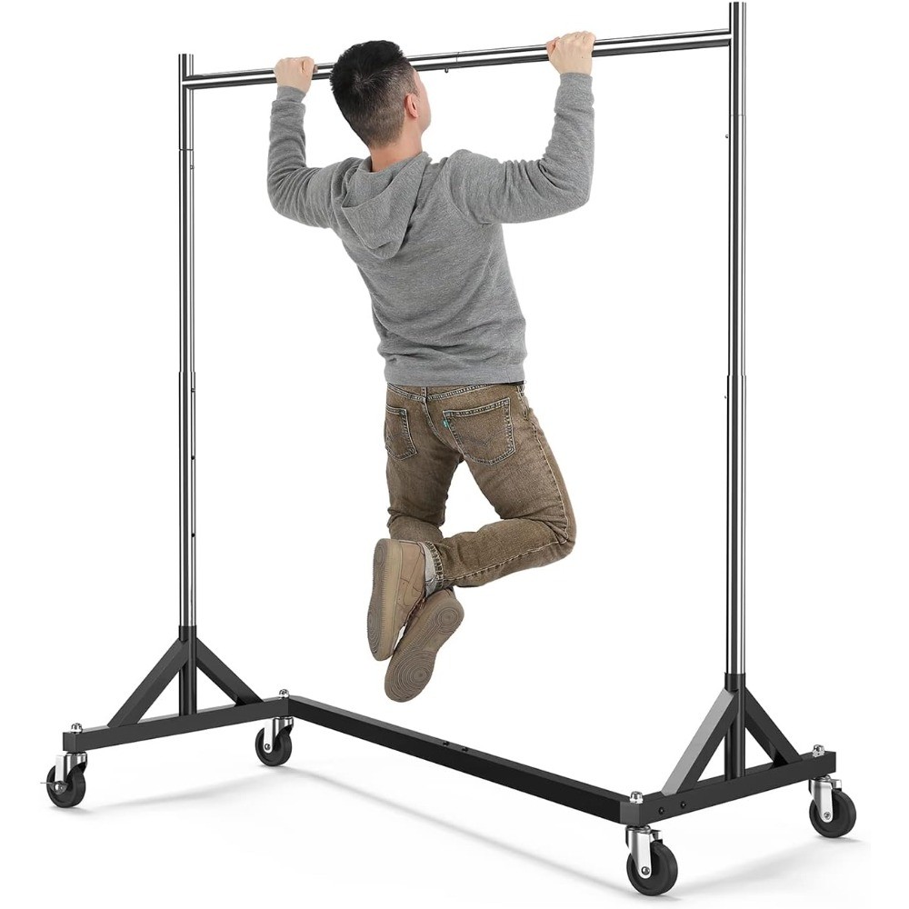 Commercial Z Base Garment Rack Hold 400LBS Heavy Duty Clothing Rack ...