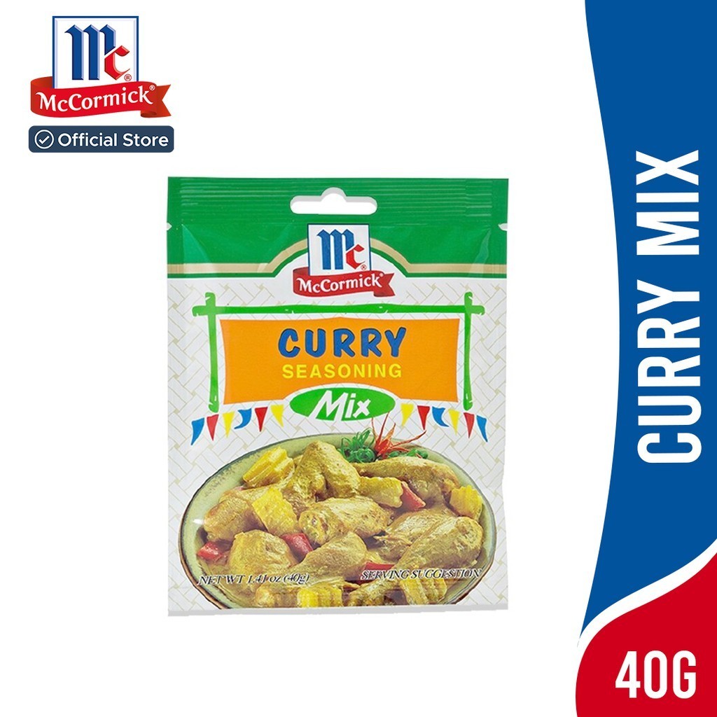 McCormick Curry Seasoning Mix 40g Shopee Philippines