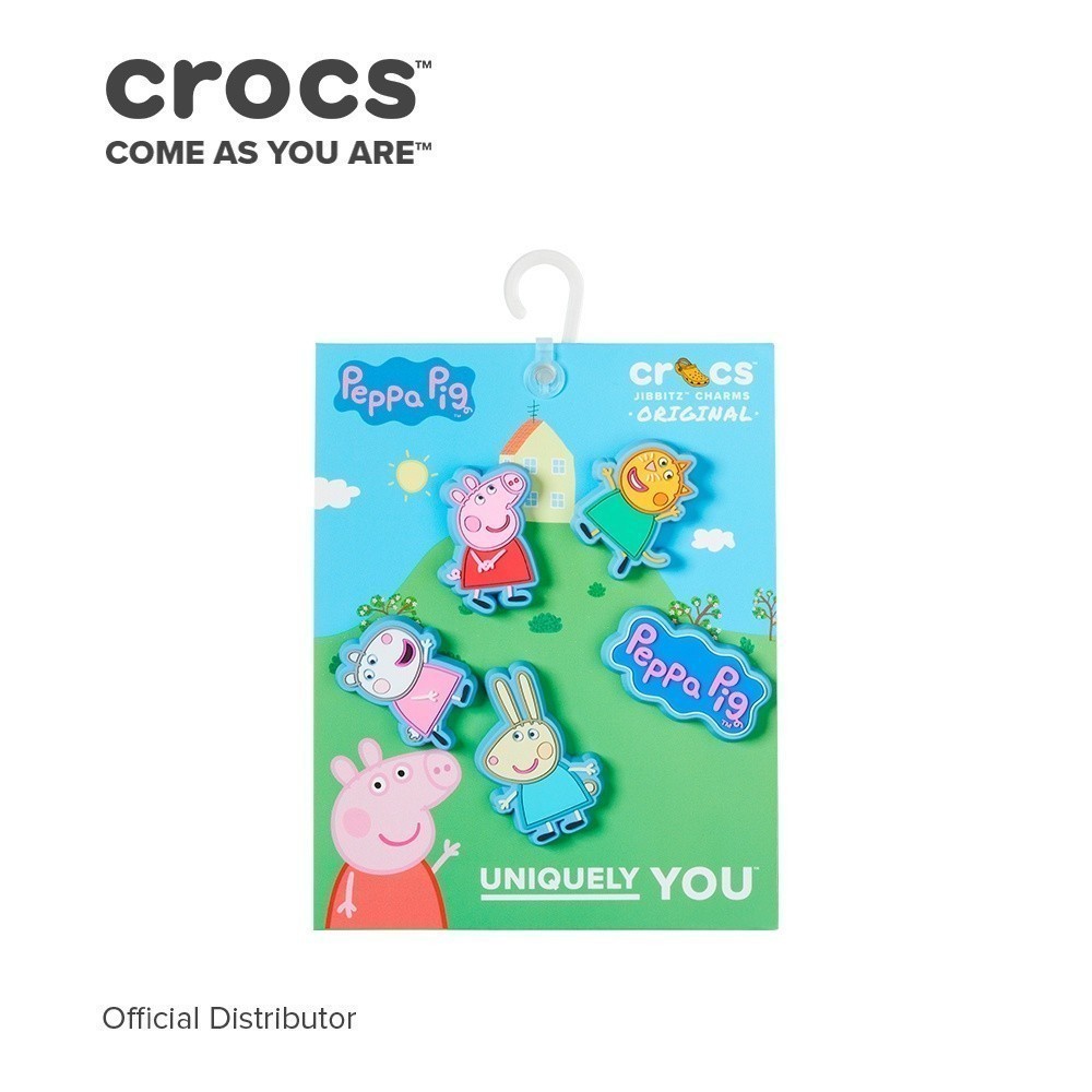 Peppa pig croc charms hotsell