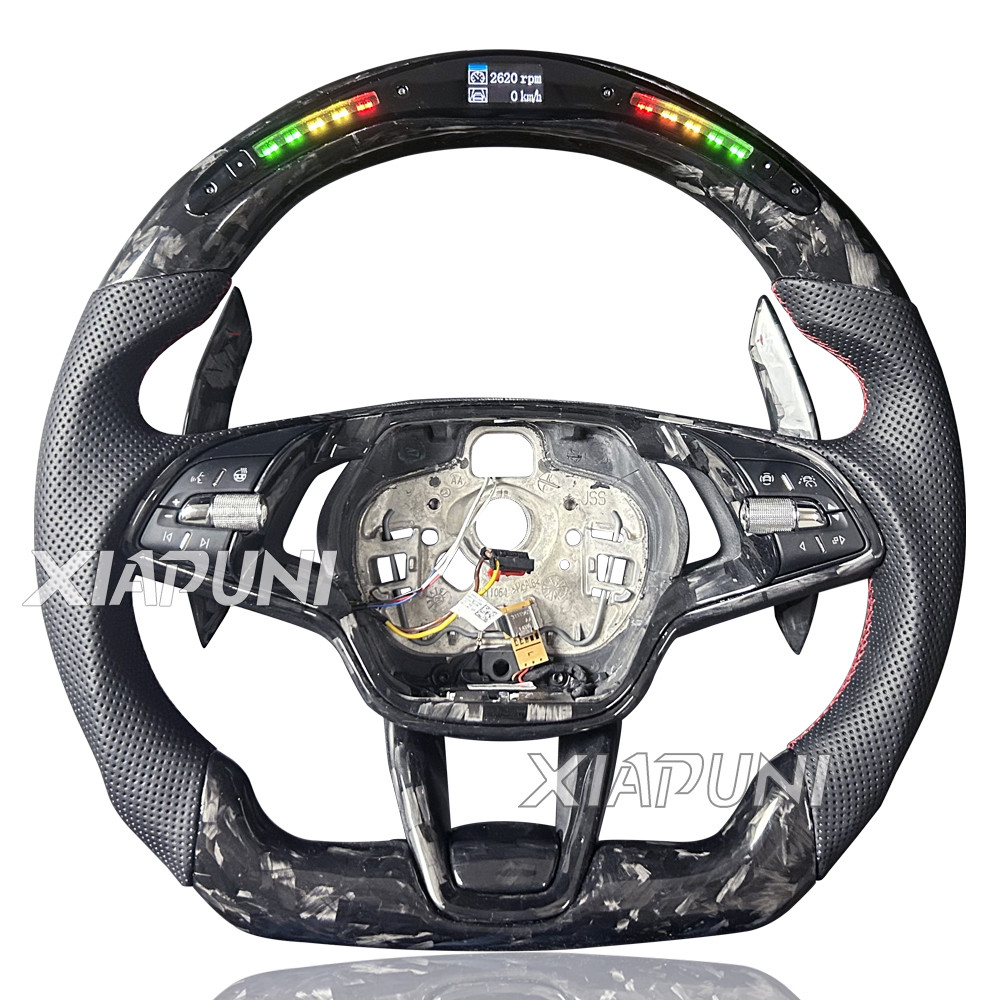 (COD) Steering Wheel For Skoda Octavia VRS Pro 2021-2024 Customized LED ...