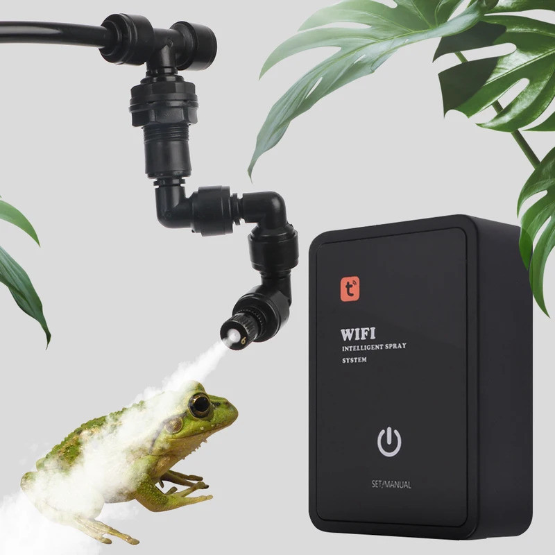 APP Control WiFi Irrigation Timer Automatic Mist Rainforest Timing ...