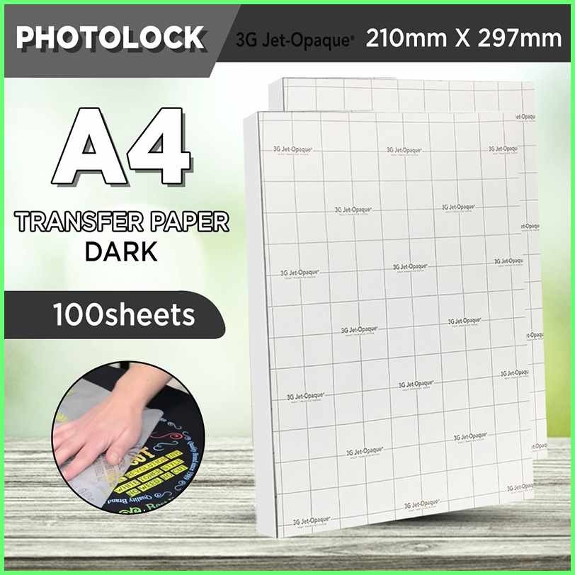 (10+ih`sheets)&US&Dark&Transfer&Paper&||&US&Light A4 Size , 3G Jet ...
