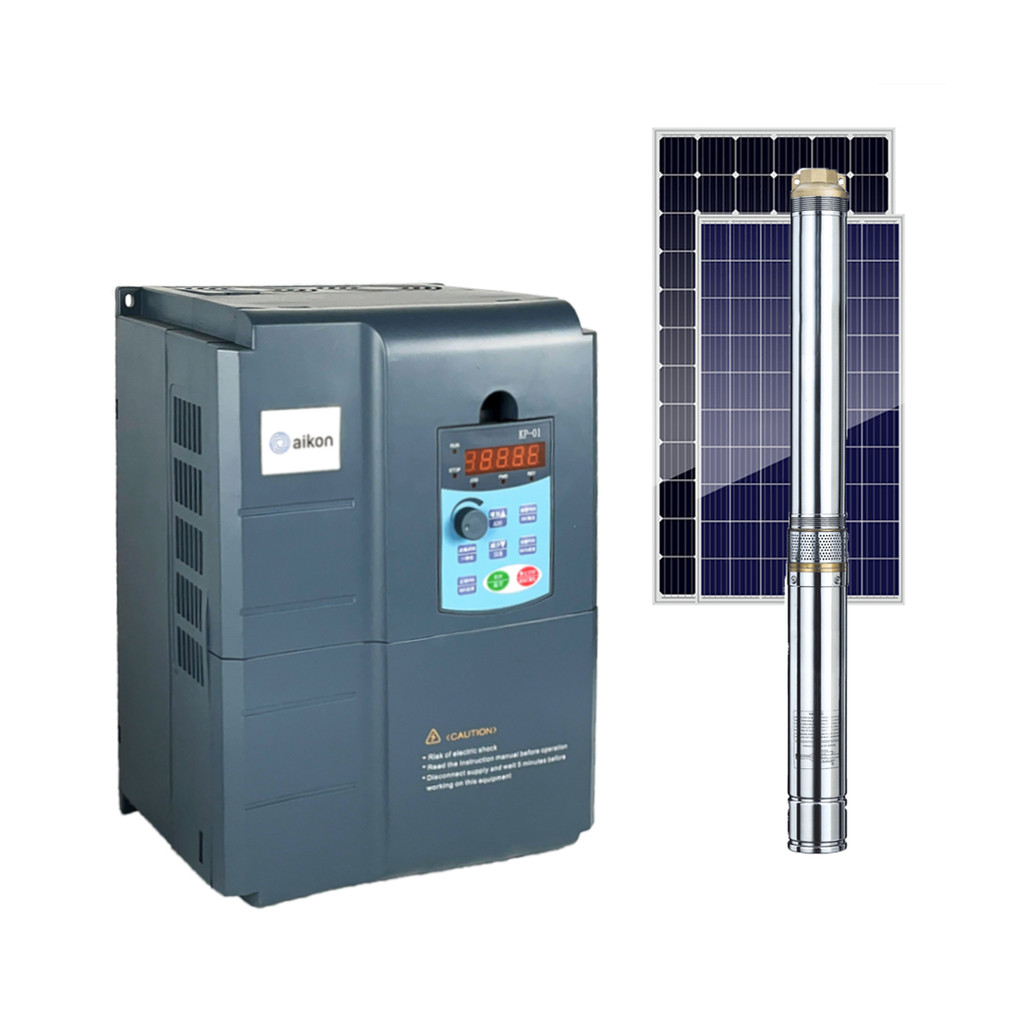 Aikon 3 phase 220v 3.7kw professional design solar water pump inverter ...