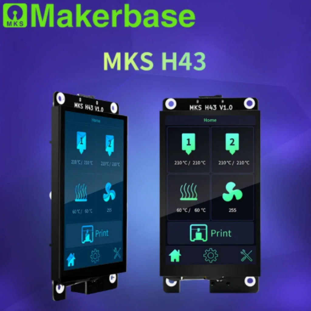 Makerbase MKS H43 V1.0 smart display controller 3d printer parts 4.3 ...