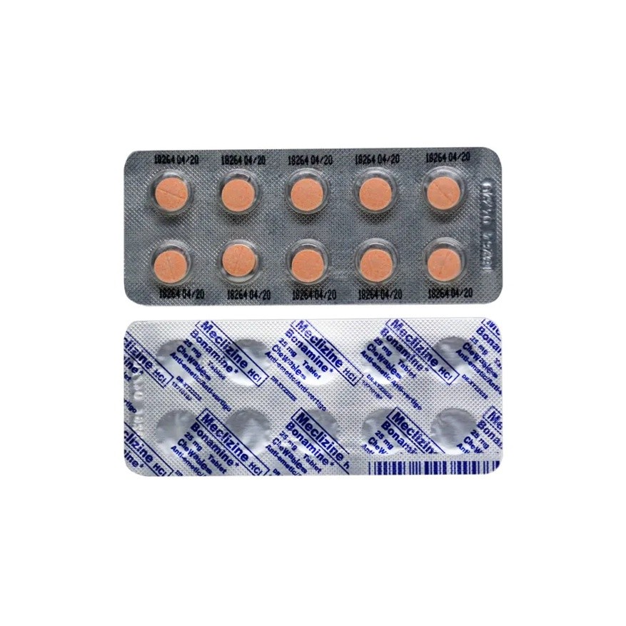 Bonamine 25mg - 10 TABLETS | Shopee Philippines
