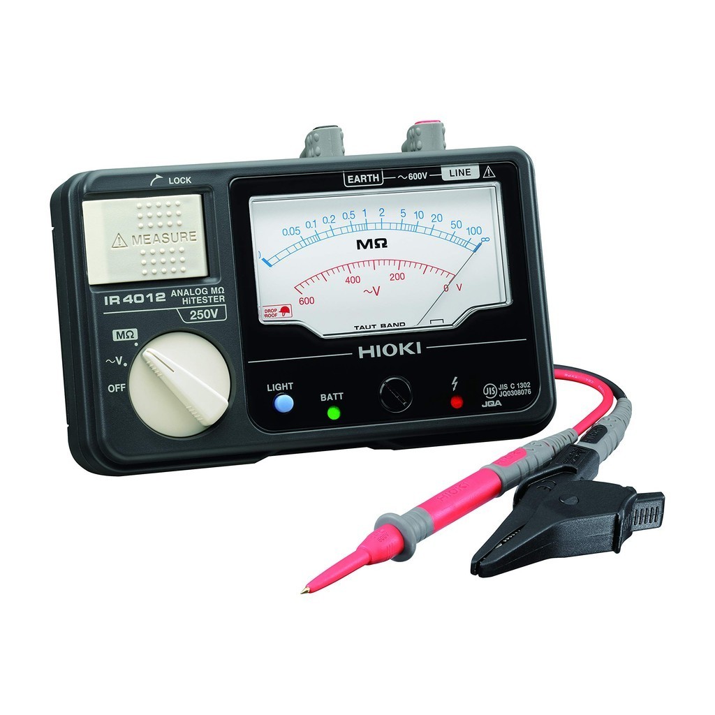 HIOKI Insulation Resistance Meter IR4012-10 Analog Megohm Hi-Tester ...