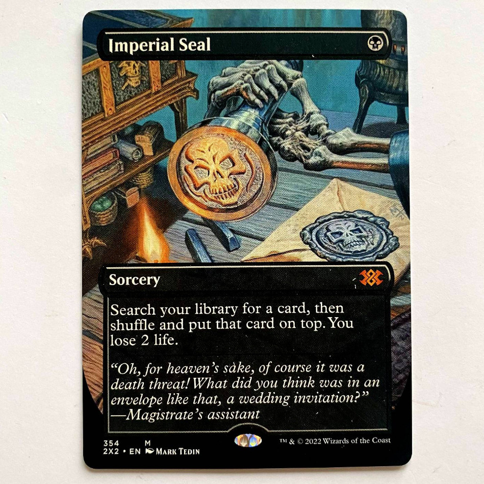 Playtest Card - Imperial Seal (2X2) Borderless | Shopee Philippines