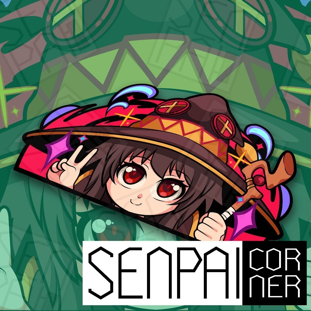 Megumin Peeker Sticker | Shopee Philippines