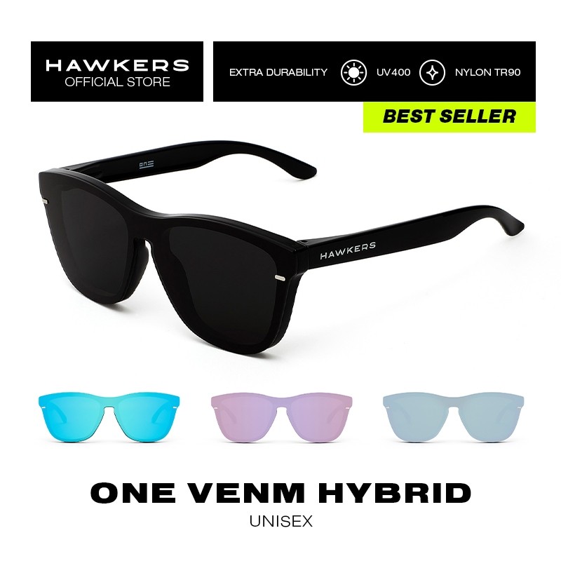 HAWKERS ONE VENM HYBRID Sunnies UV400 Sunglasses Unisex 100% Original ...