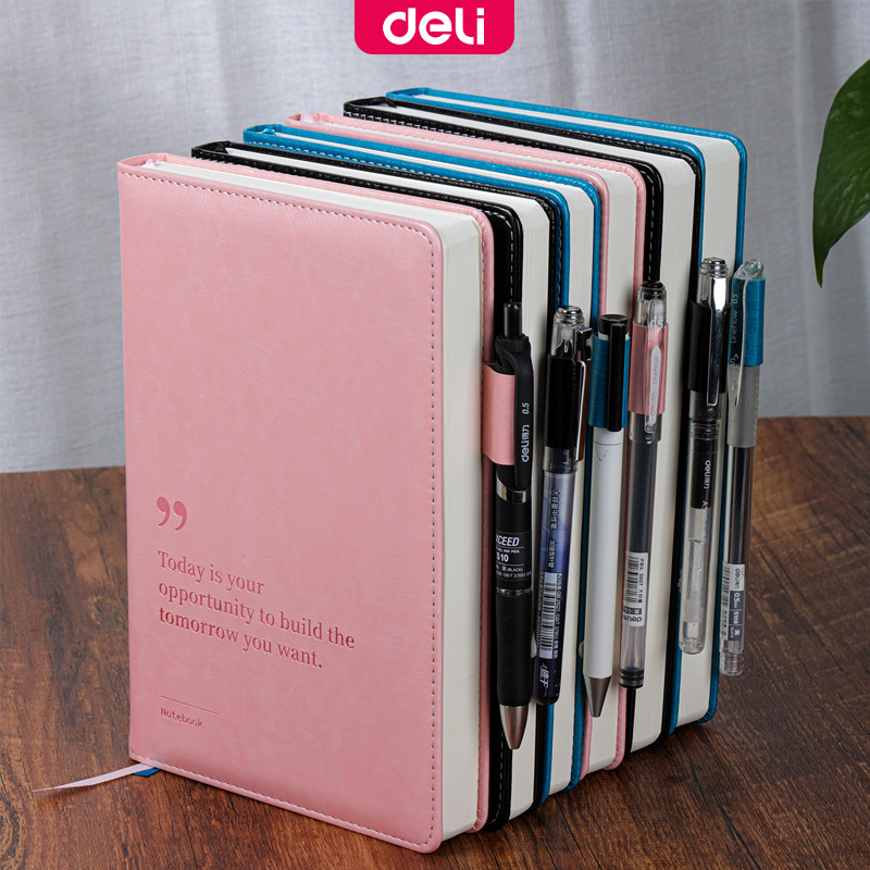 Deli A5 100/80gsm Notebook 144sheets EN013 | Shopee Philippines