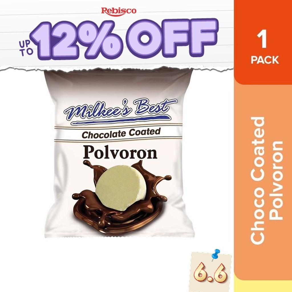 Milkee's Best Choco Coated Polvoron | Shopee Philippines