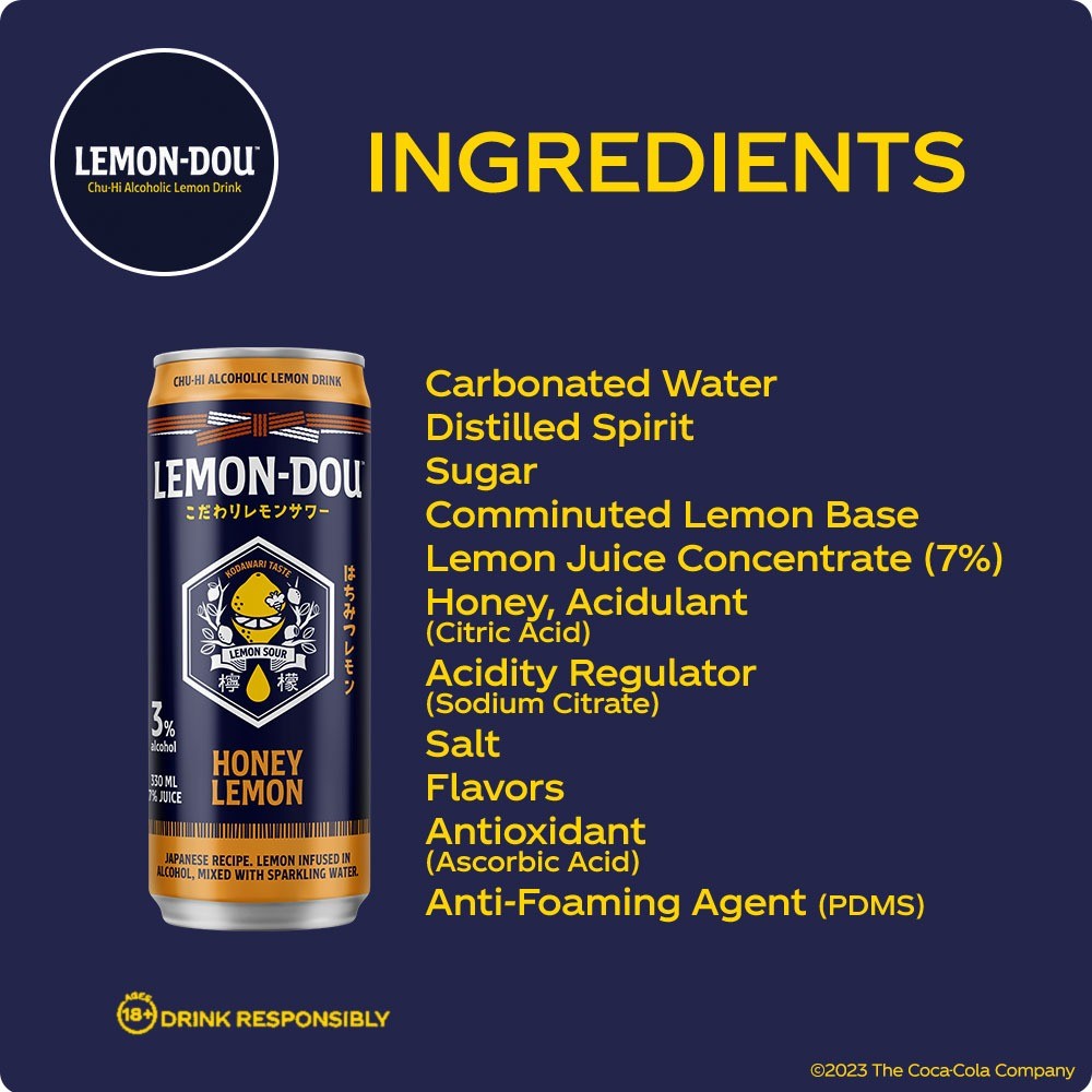 Lemon Dou Honey Lemon 330mL - Pack of 6 | Shopee Philippines