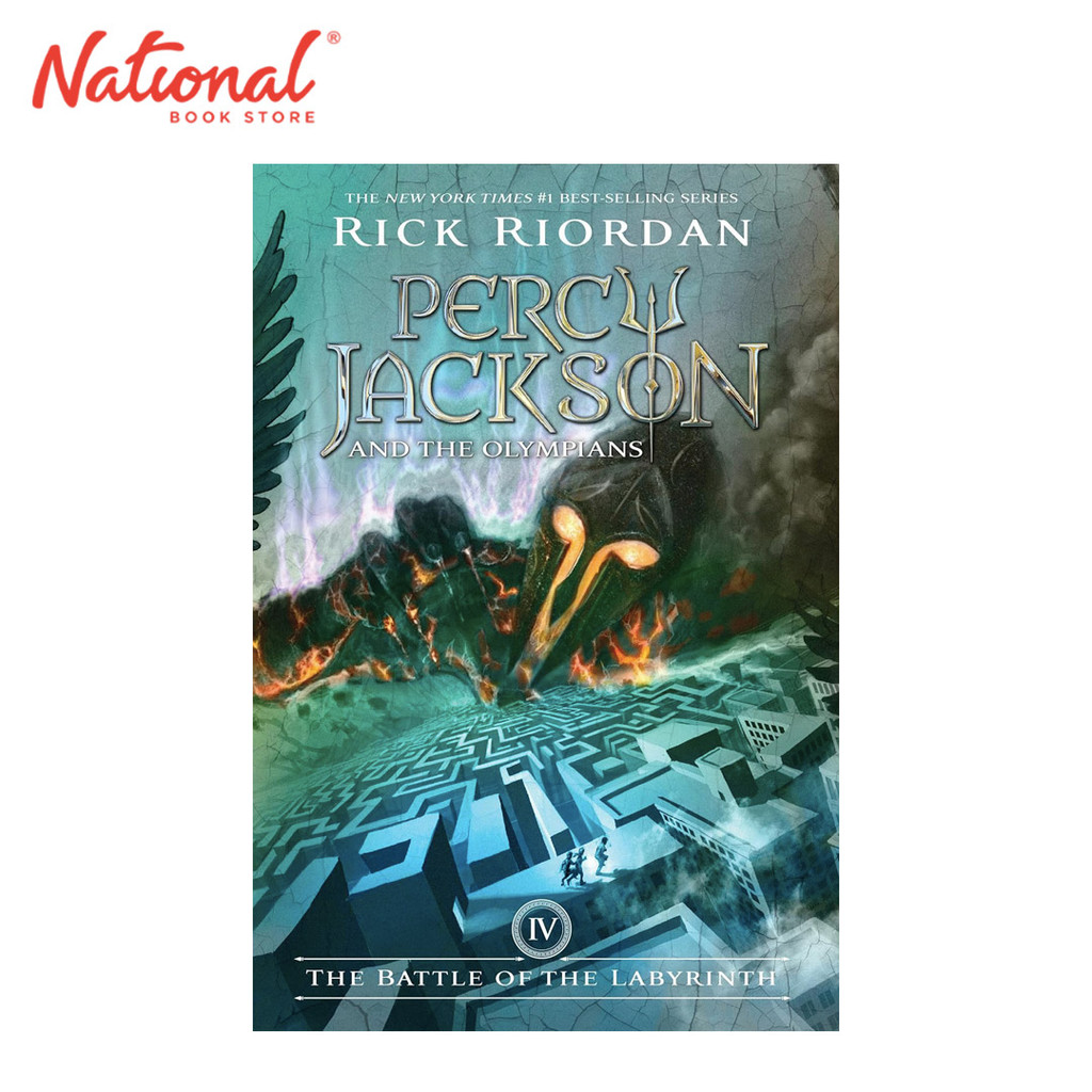 Percy Jackson and The Olympians The Battle Of The Labyrinth Book 4 by