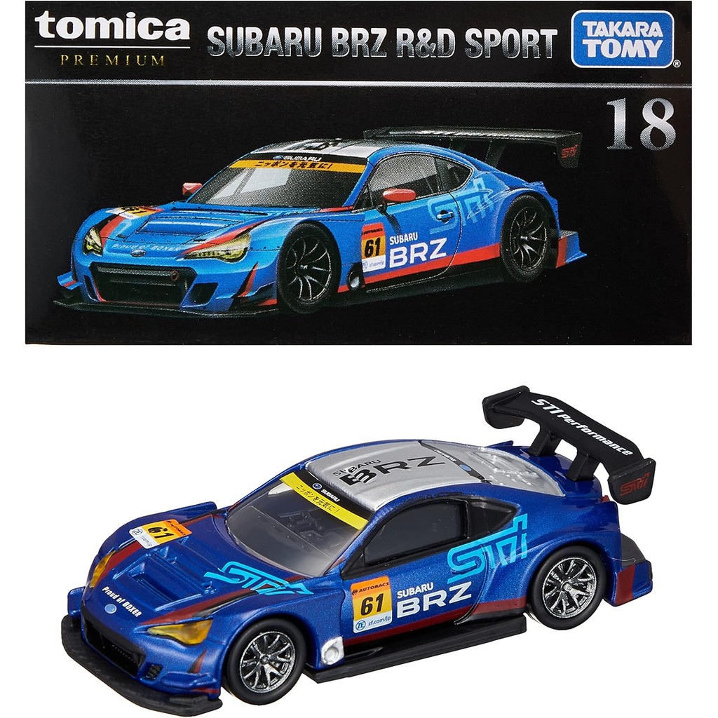 Tomica Premium 18 Subaru BRZ R&D Sport Toy Model CarDirectly from Japan