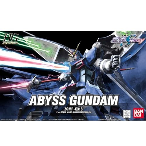 HG Mobile Suit Gundam SEED DESTINY Abyss Gundam 1/144 scale colorcoded