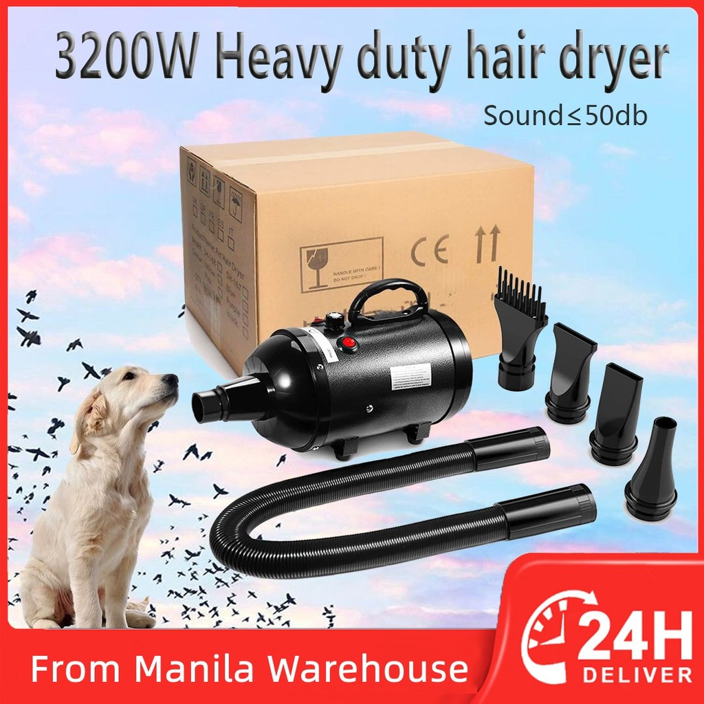 Pet hair dryer Large dog hair dryer High power low noise Teddy Golden