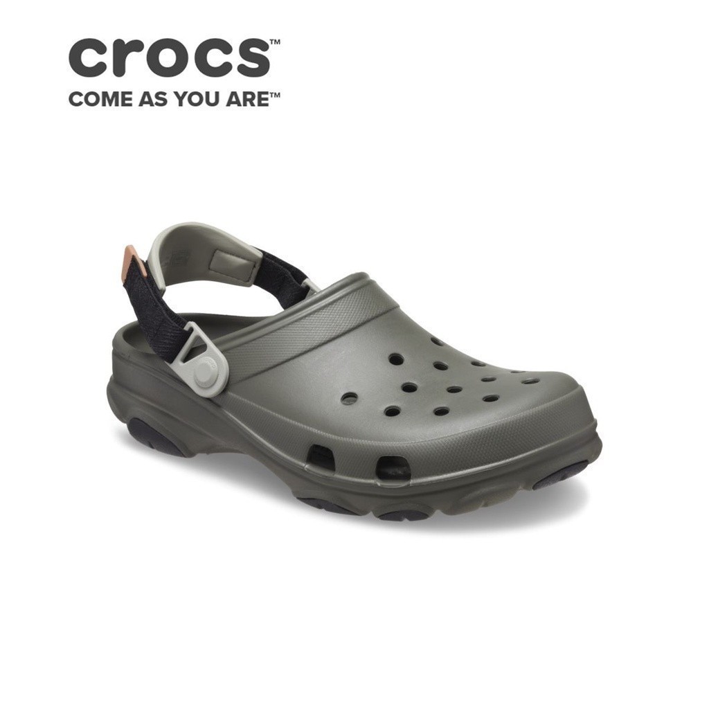 Crocs Unisex All Terrain Clog in Dusty Olive Multi