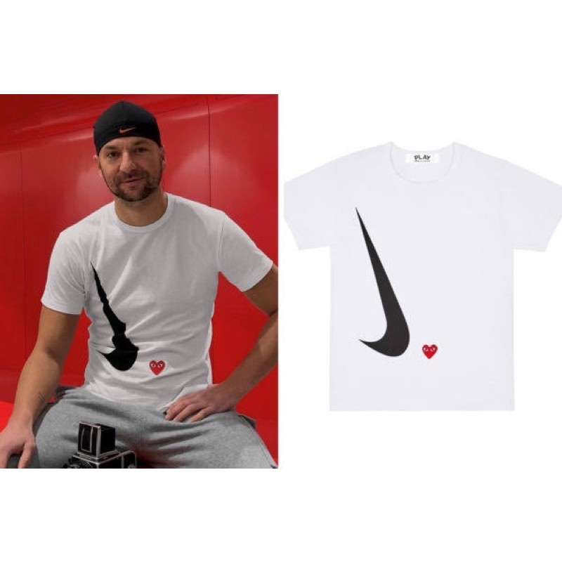 Cdg nike t shirt best sale