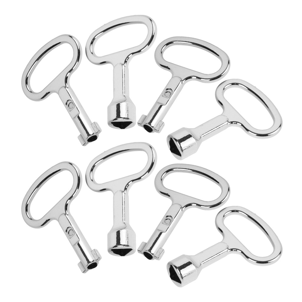8 Pcs Distribution Box Key Triangle Electric Cabinet Radiator Tail Air ...