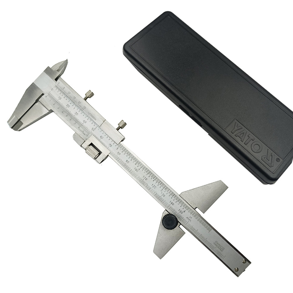 0150mm Stainless Steel Precision 0.02mm Depth Base For Vernier Caliper