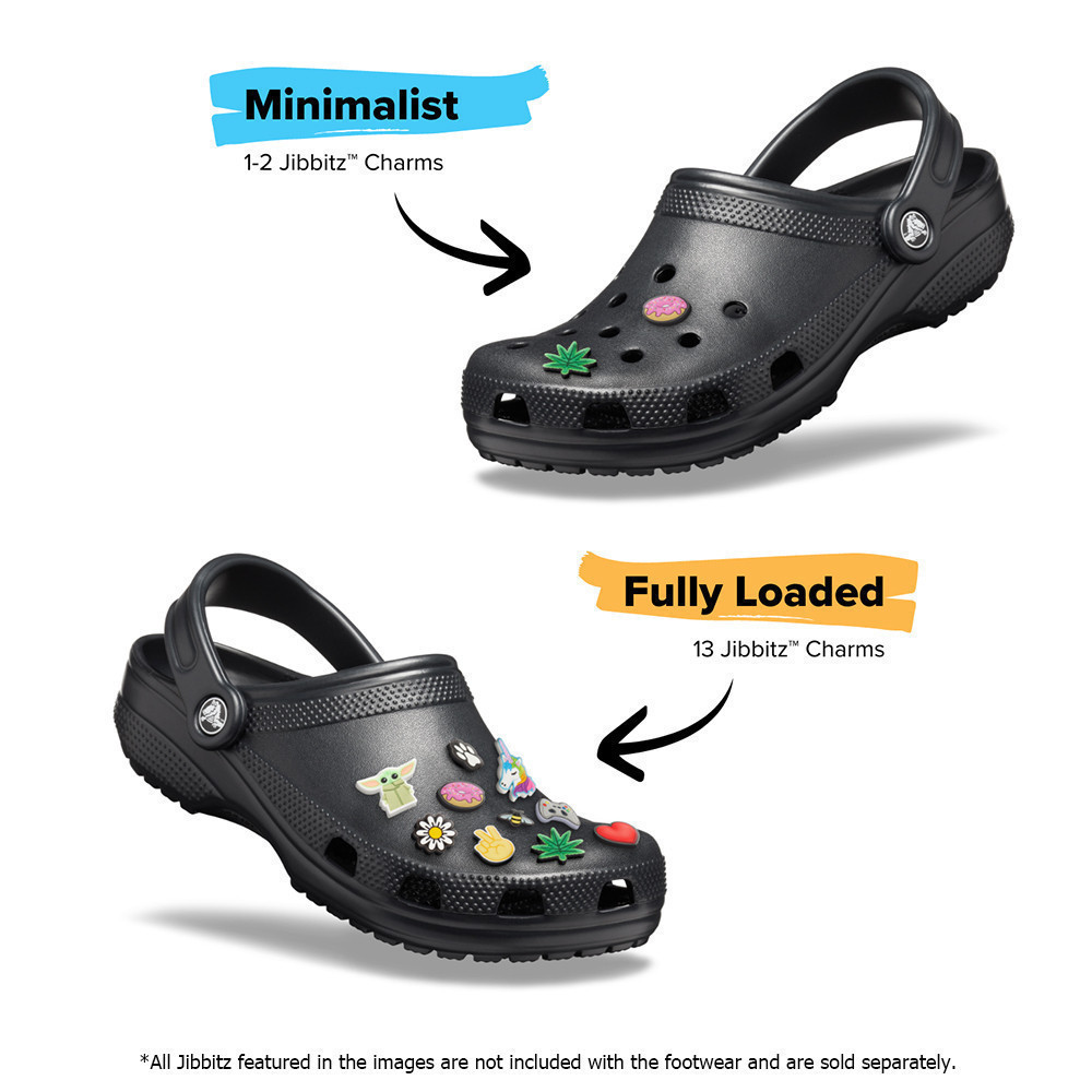 Crocs Jibbitz Charm B W Number 2 Shopee Philippines