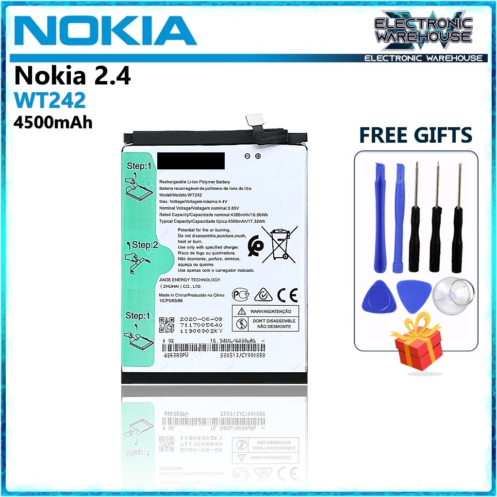 Funda Para Nokia 2.4, Ta-1270 Ta-1274 Ta-1275 Ta-1277 Caa309 | Meses sin interés