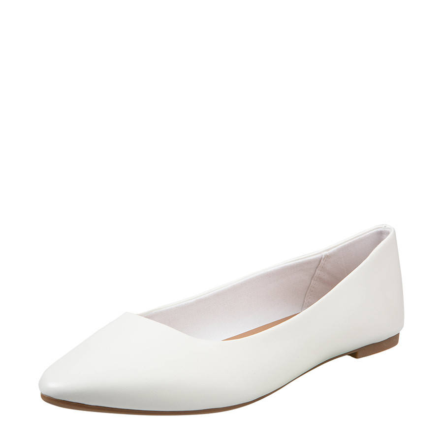 White flats payless sales