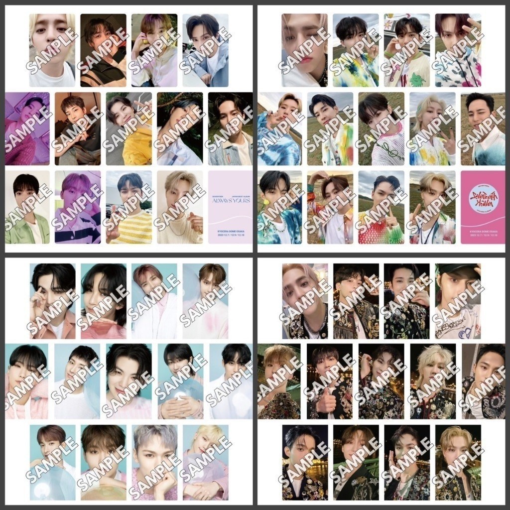SEVENTEEN OSAKA FOLLOW TO JAPAN SEVENTEENTH HEAVEN ALWAYS YOURS