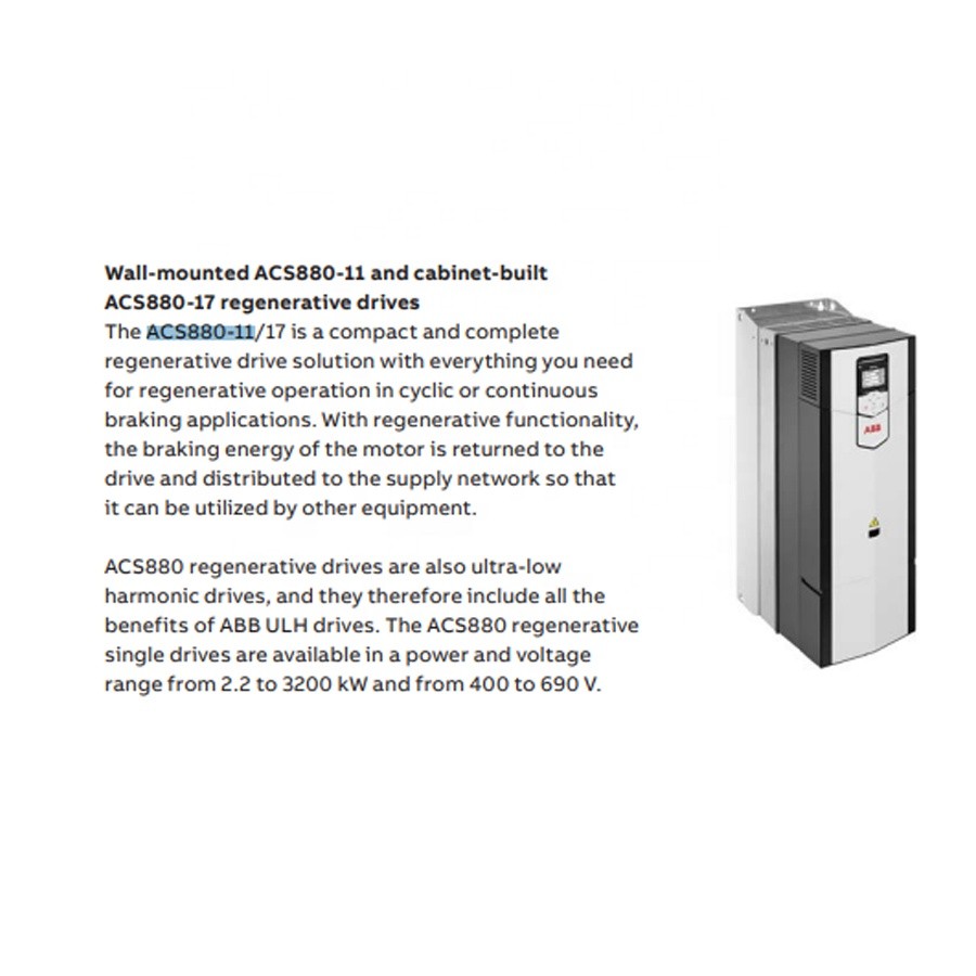 Official Authorization Original with Best Price ABB Industrial Drives ...