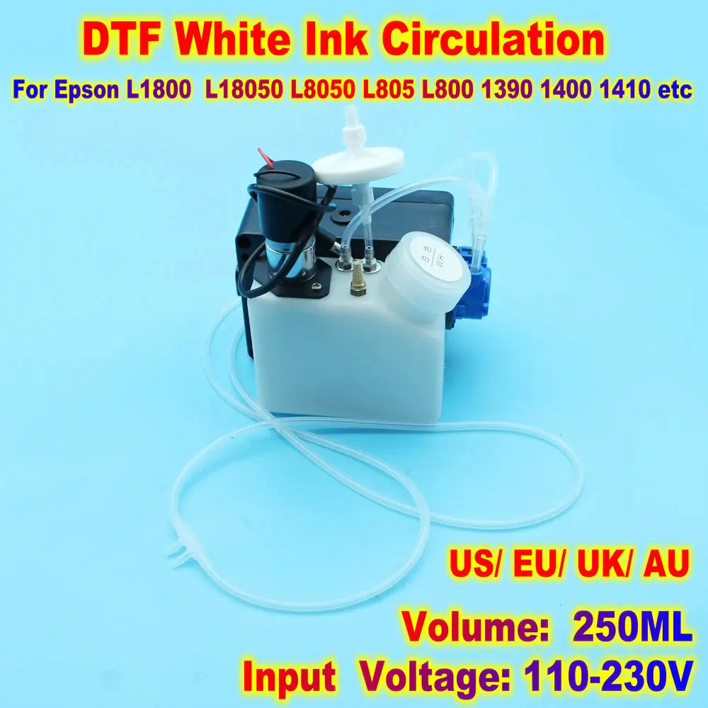 L18050 White Ink Circulation Ink Tank Ciss For Epson L1800 L800 L805 ...