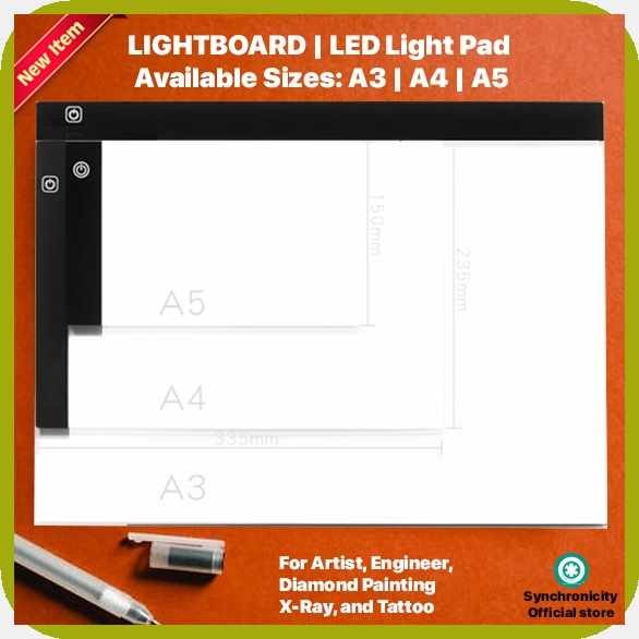 LED{r?Light{rp~Pad^XP/A3$kZ/A4$gW/A5,$bo/Light$q/Drawing$m/Table, A4 ...